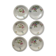 6 dessert plates Niderviller flower pattern 1925-1930 Made in France