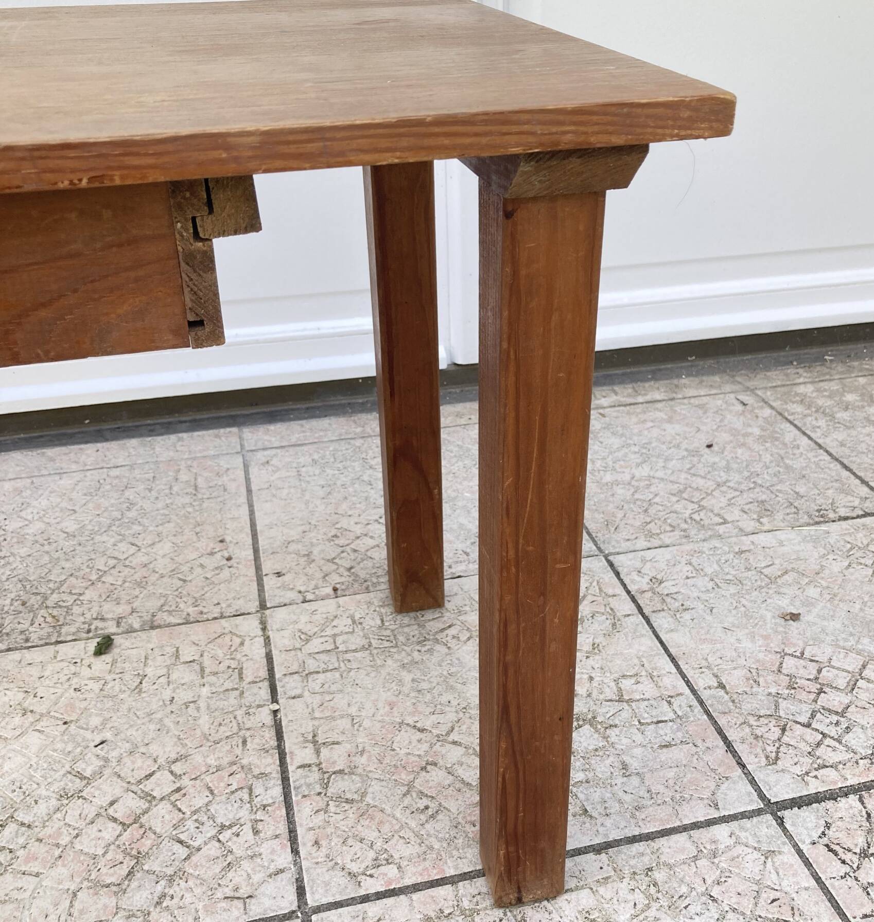 Small wooden desk or coffee table