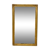 Miroir ancien en bois et stuc doré