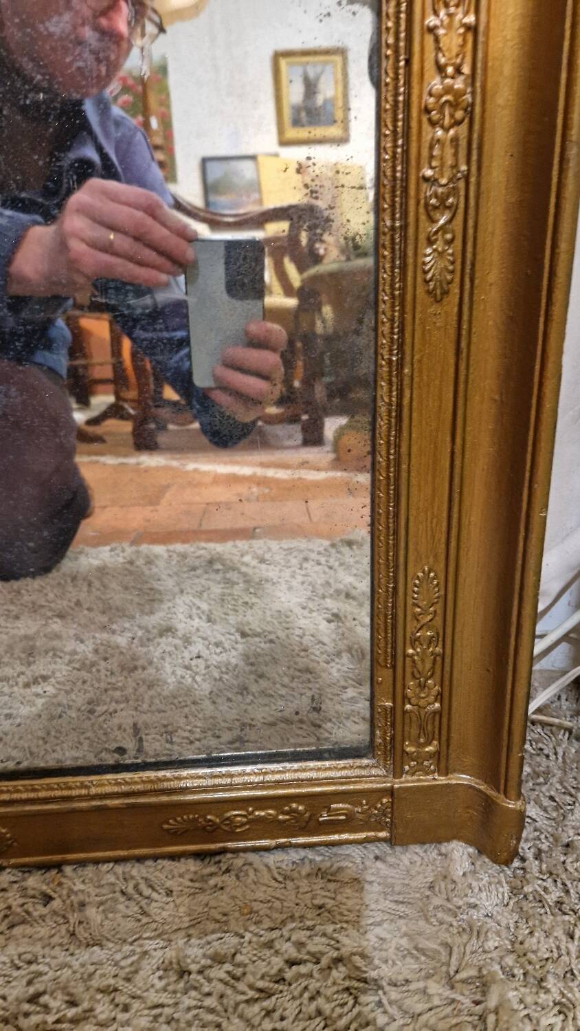 Golden mirror 19th century