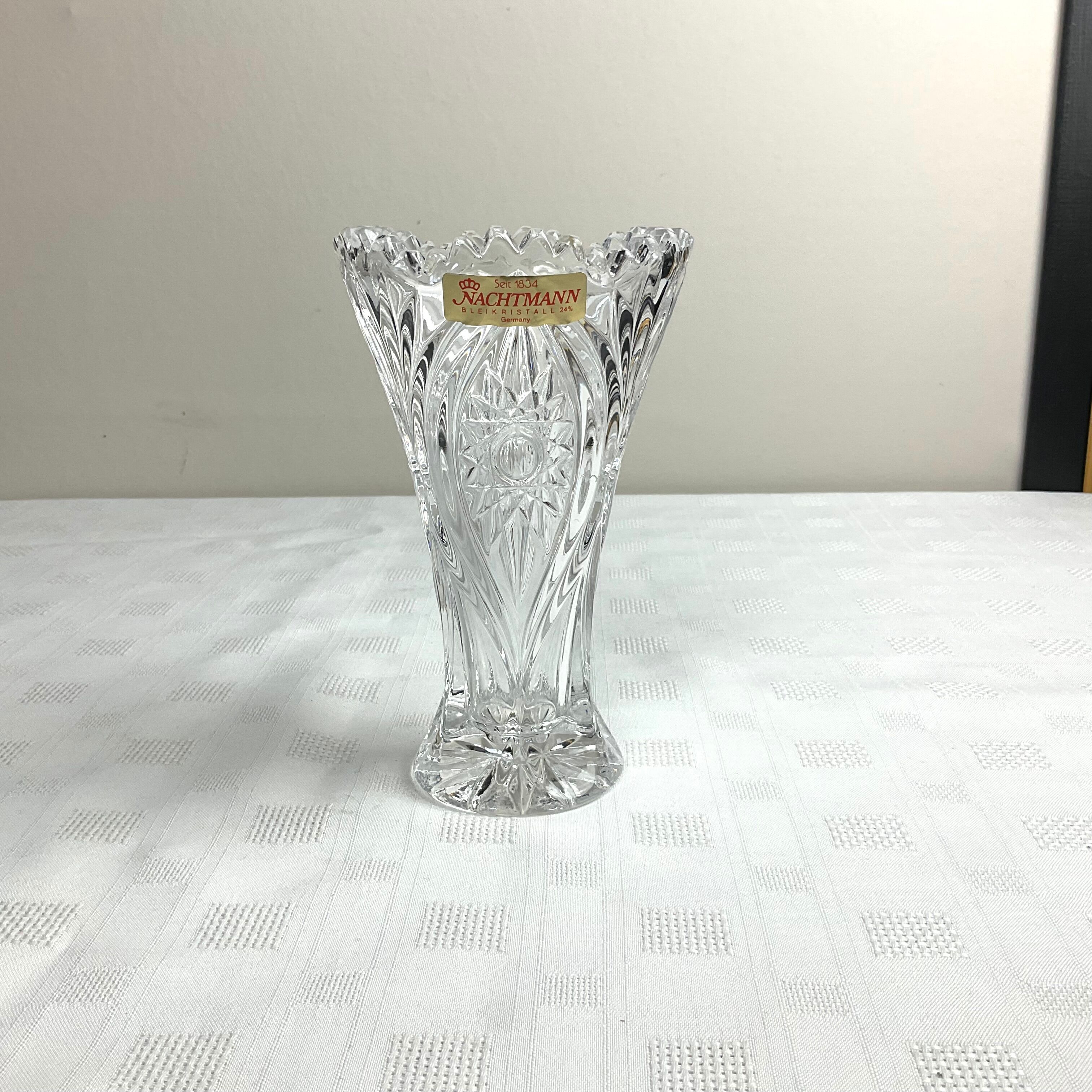 Vintage Nachtmann crystal vase