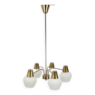 Lustre de Kamenicky Senov, années 1970, Tchécoslovaquie
