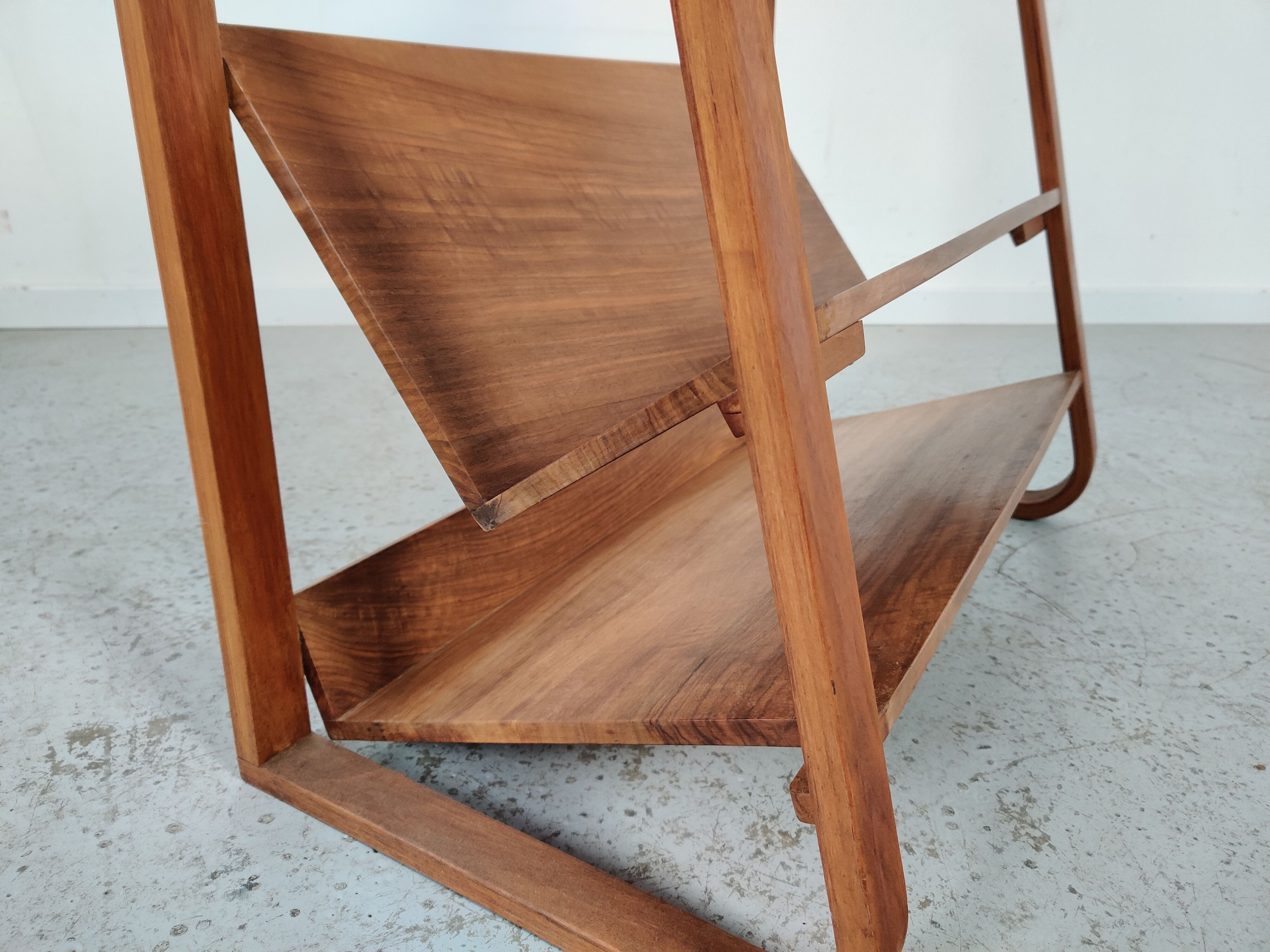 Scandinavian library magazine holder 60s
