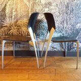 Paire de chaises Driade modèle Silla design Josep Llusca