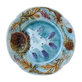 Asparagus plate barbotine
