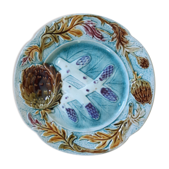 Asparagus plate barbotine