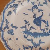 18th century earthenware plate.