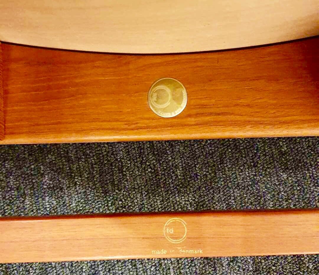 Set of 6 teak dining chairs by Inger Klingenberg for France & Daverkosen 1960