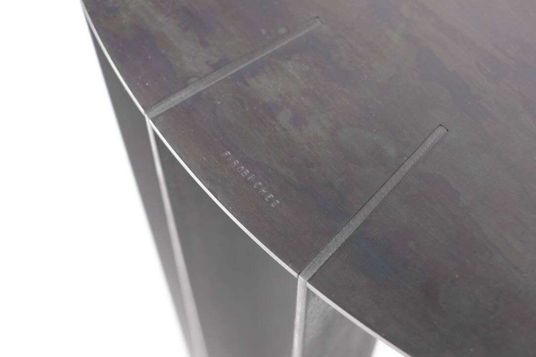 “Blue Moon” console by Franck Robichez for Dritsh, Paris 1990s.