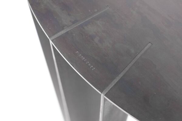 Console '' Blue Moon '' par Franck Robichez pour Dritsh, Paris 1990s.