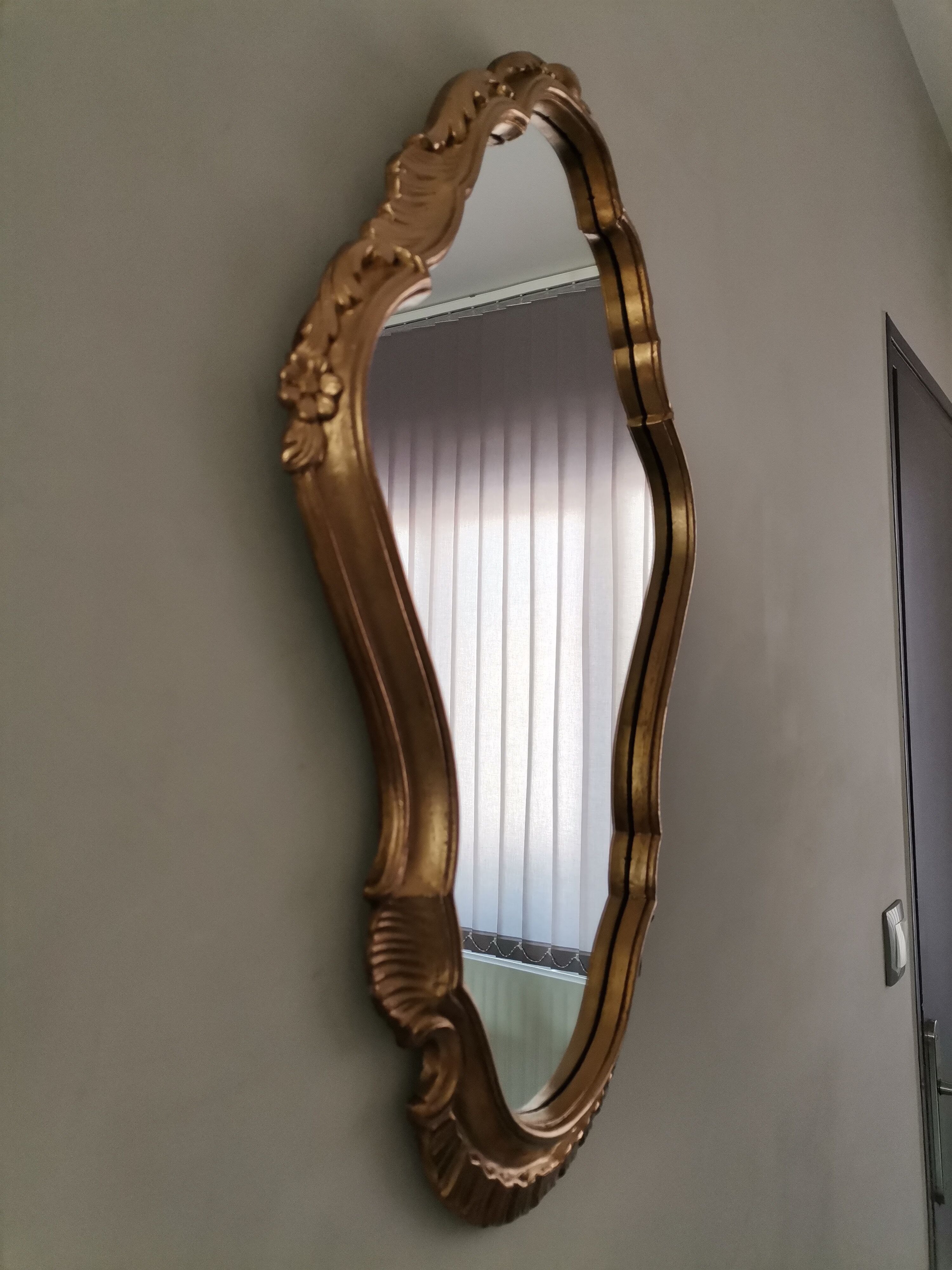 Gilded wood mirror 40x60cm