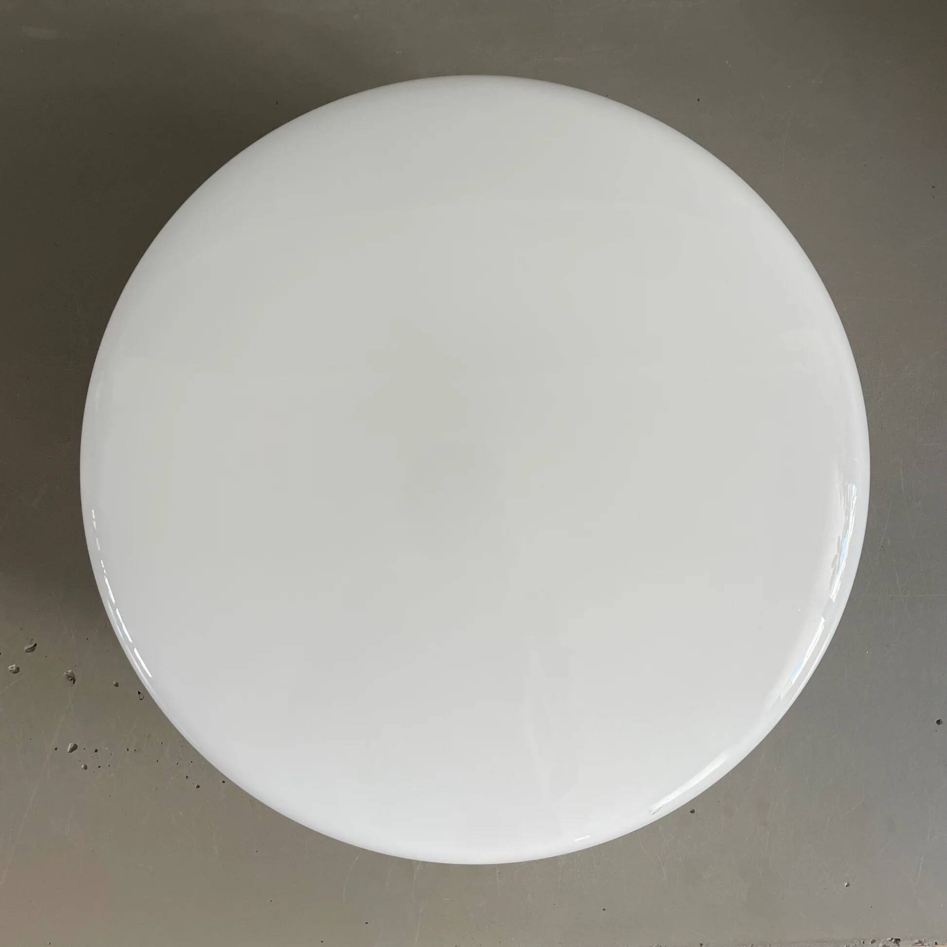 White glass ceiling light Ikea