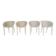 Set of 4 "Soft Egg" chairs by Philippe Starck for Driade, Italy