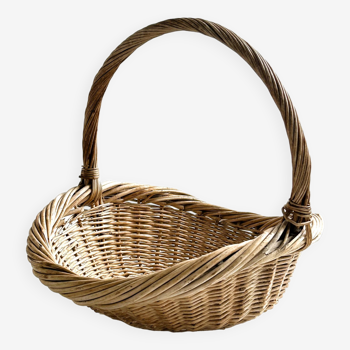 Panier en osier.