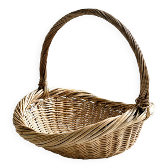 Panier en osier.