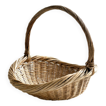 Panier en osier.