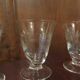 11 apéritf Art Deco glass suite