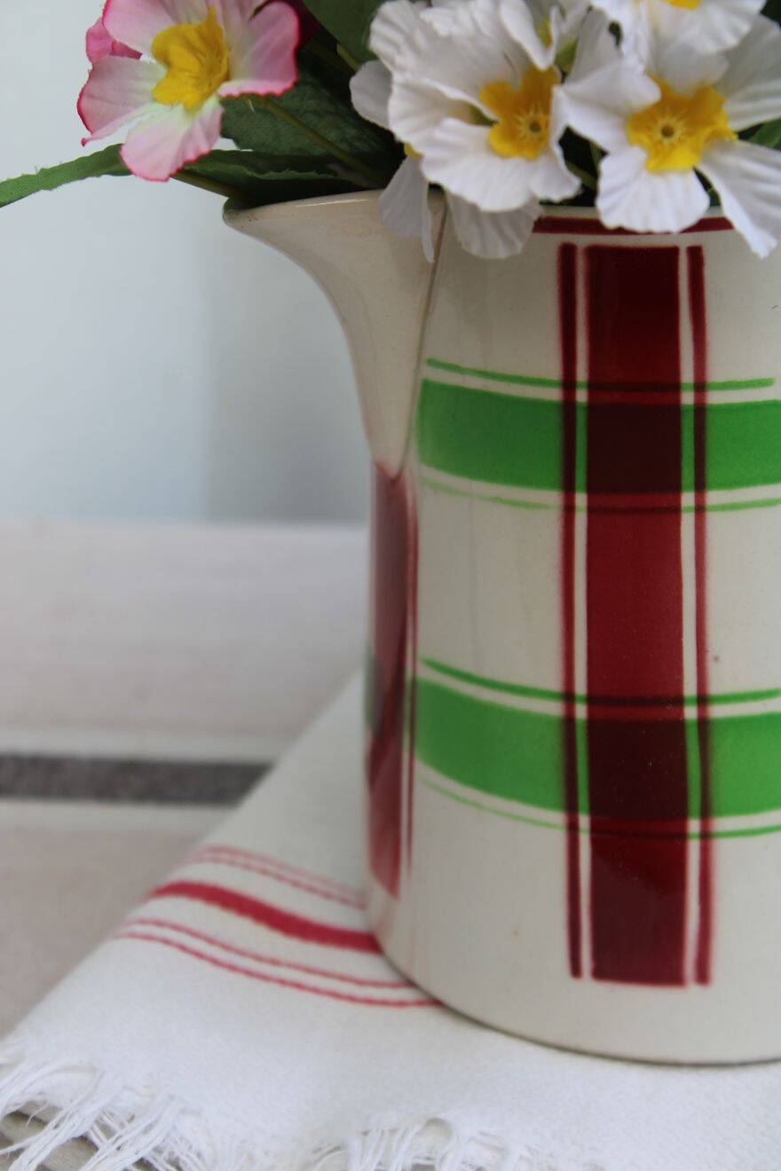 Old ceramic pitcher