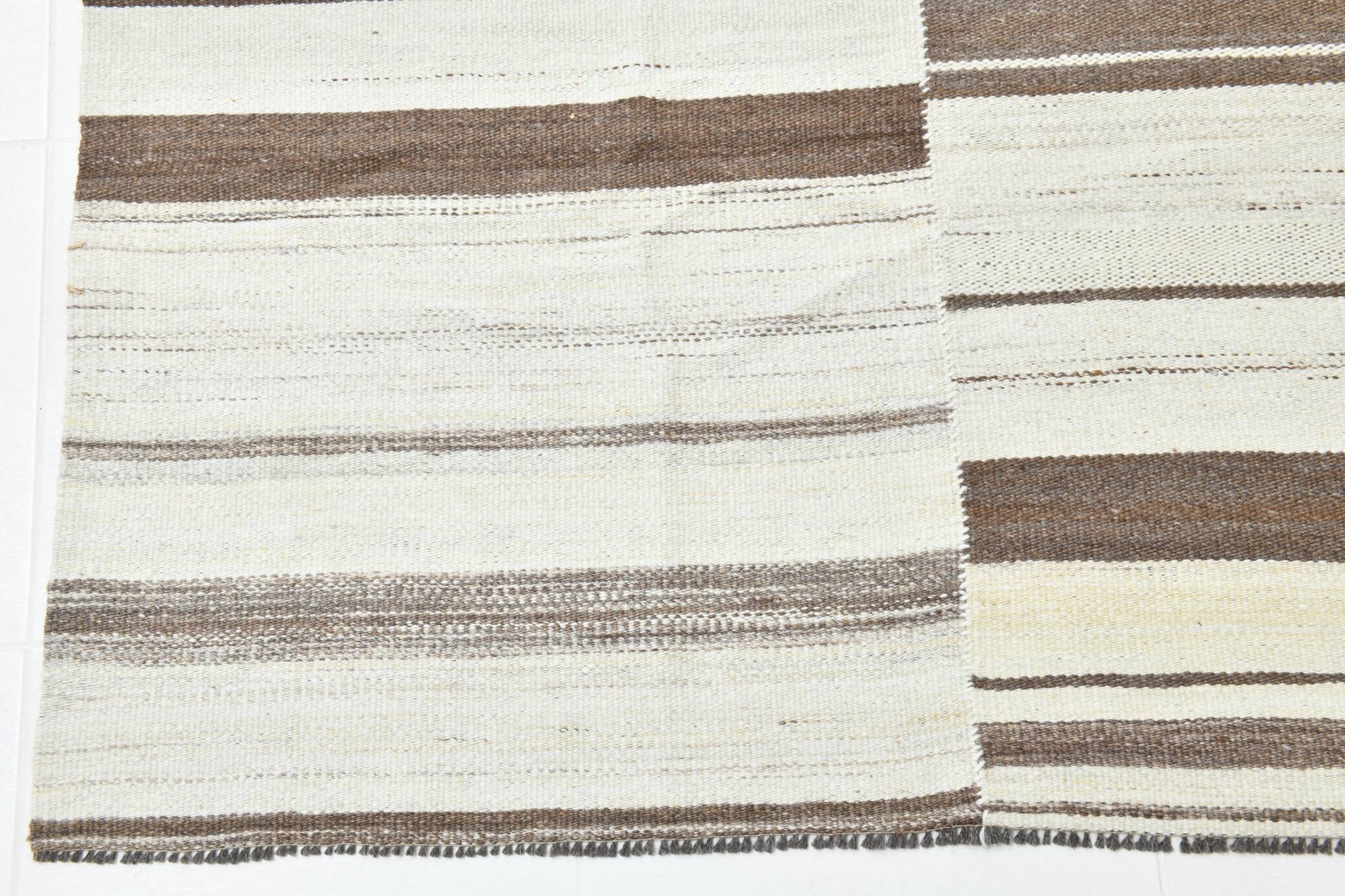9x12 Rug For Living Room Soft Beige & Brown Turkish Rug, 267x369Cm SK 33650