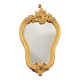 Violin mirror with shell decoration