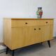 Clear buffet with 2 doors