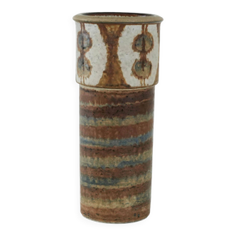 Ceramic vase, Danish design, 1960s, manufacturer: Søholm, designer: Svend Å