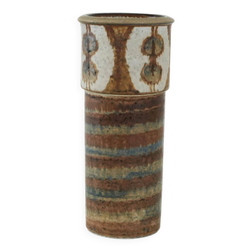 Ceramic vase, Danish design, 1960s, manufacturer: Søholm, designer: Svend Å