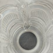 old frosted glass tulip globe