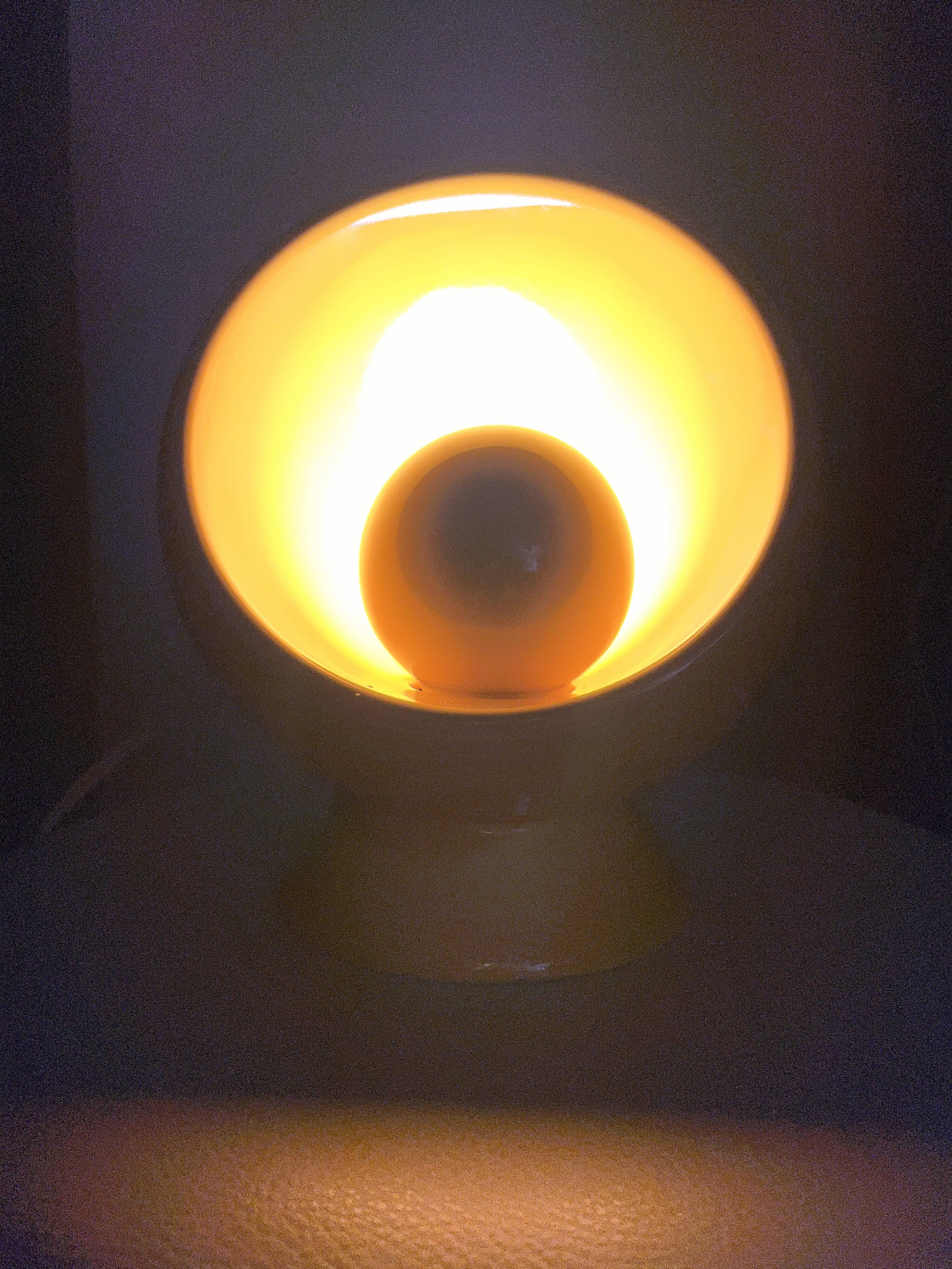 SC3 ceramic lamp designed by Marcello Cuneo, 1960.