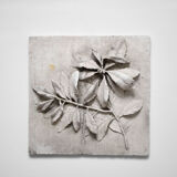 Low relief plaster with floral pattern, 1920
