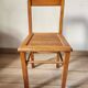 Chaise enfant vintage en bois