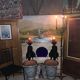 Pair of garden candlesticks