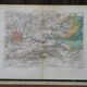 Old map of London and the Thames - 1879 | Vintage wall decoration