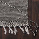 Tapis berbère noir zanafi 190x310 cm