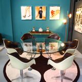 Dax chairs by Ray and Charles Eames for Vitra, 1960s, Set of 6