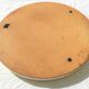 Round mirror 1950 / 1960 said to cap white wooden surround diameter 67 cm