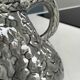 Vintage grey poodle-shaped pitcher – Zoomorphic ceramic carafe