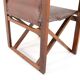 Chaise safari pliante | 4 pièces sur le devant