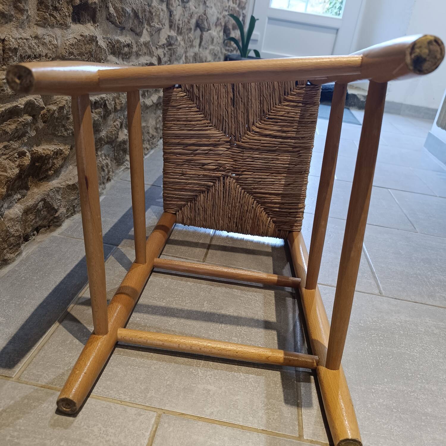 High chair for 2 to 6 years old, wood