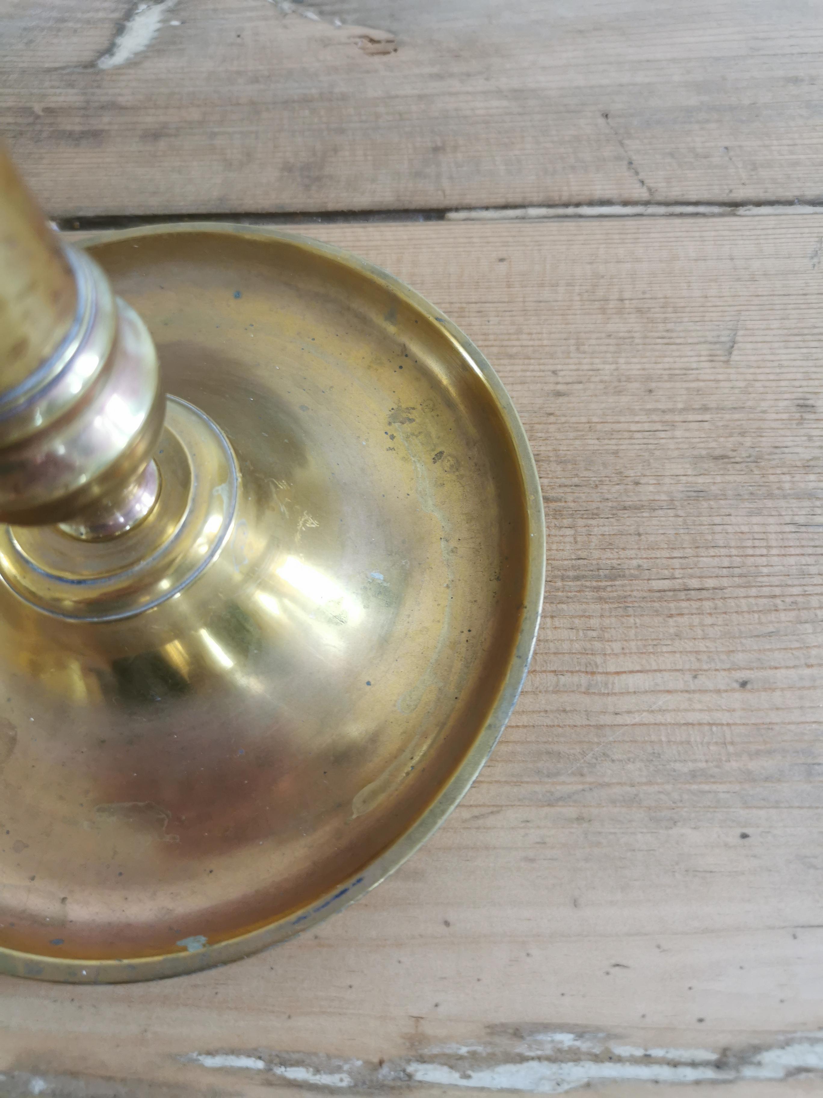 Vintage brass candle holder