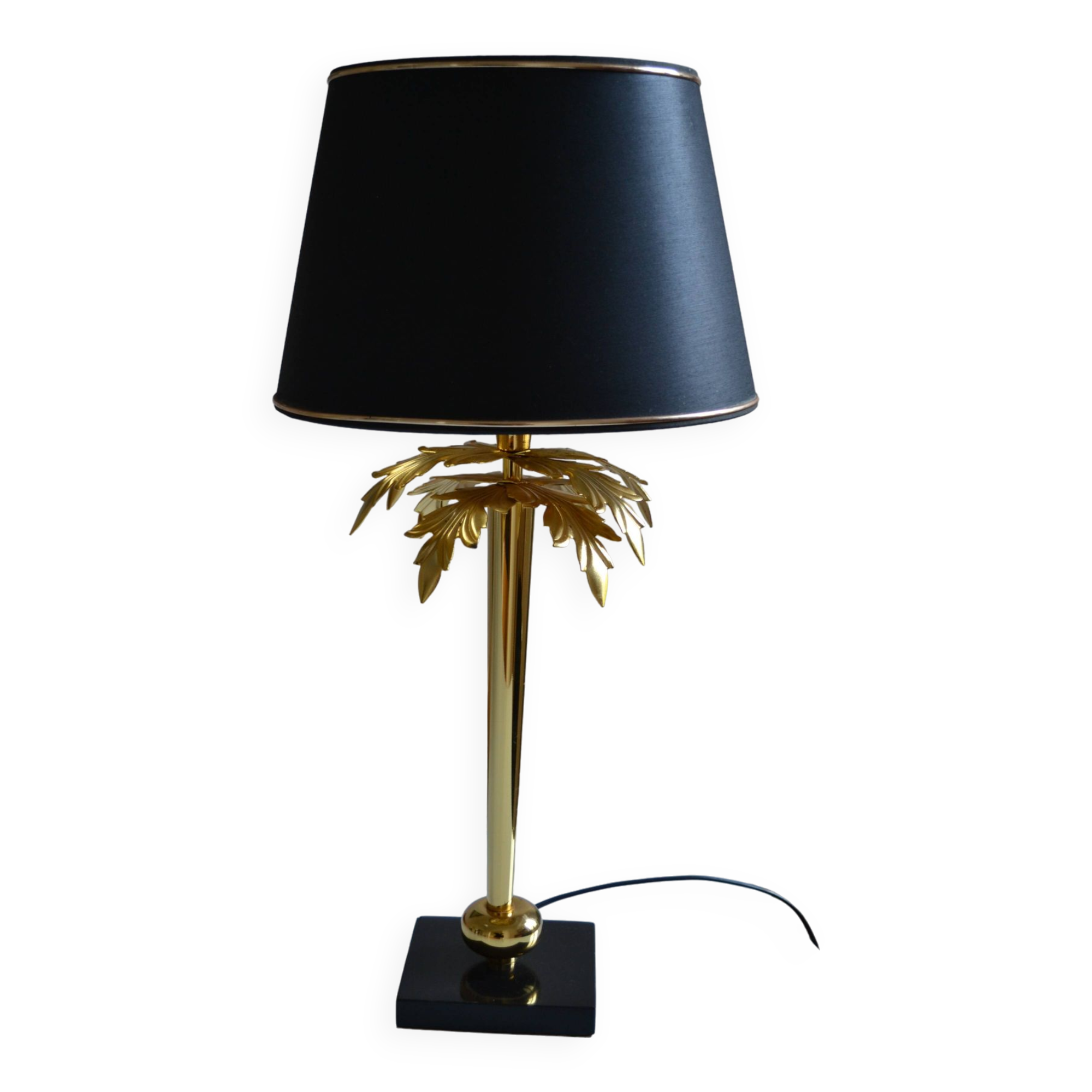 “Palm tree” lamp chandelier Deknudt Belgium