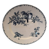 Assiette plate Sarreguemines favori