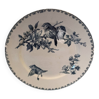 Assiette plate Sarreguemines favori