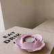 Clay candle holder
