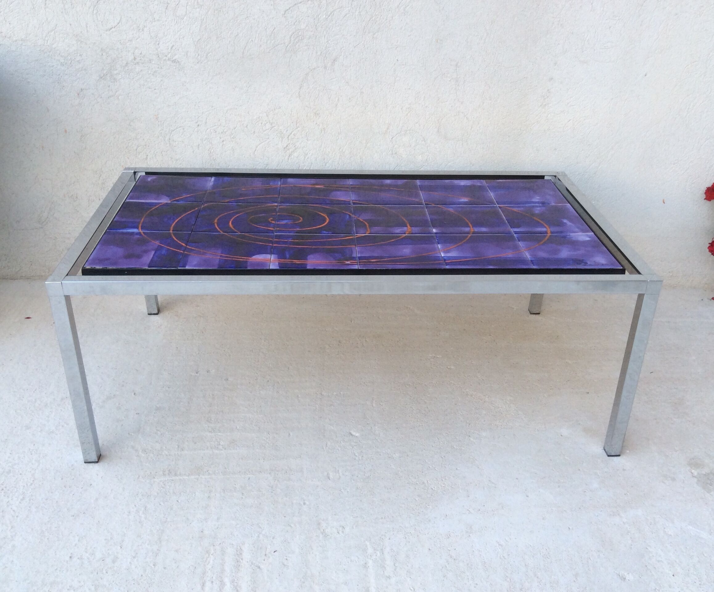 Ceramic coffee table Julien de Covemaeker called Belarti 1960-70