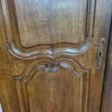 Oak closet doors pair