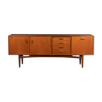 Retro Teak 1960s Restored G Plan Scandi Sideboard By Victor Wilkins