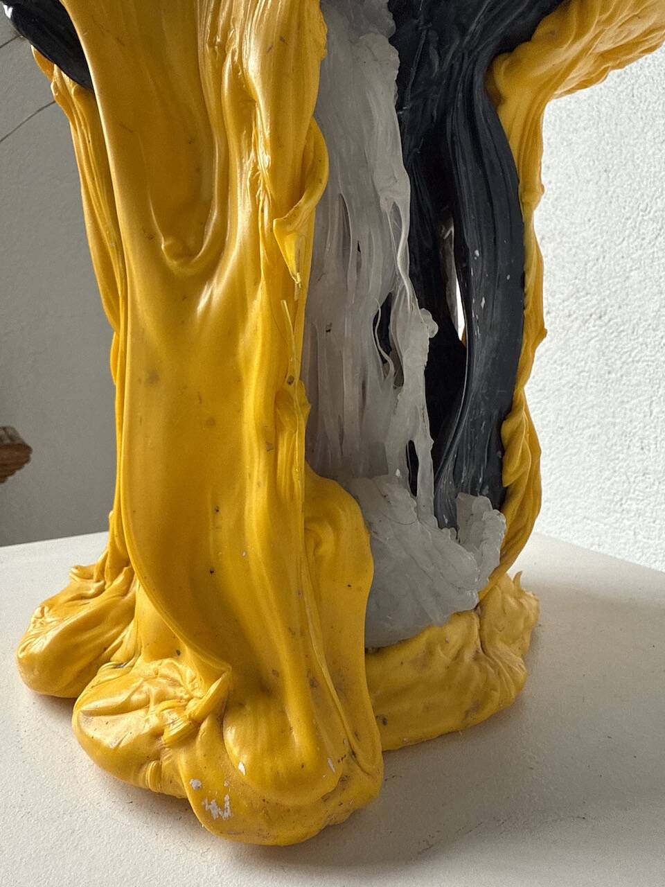 Resin fish sculpture