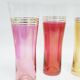 1960's pearlescent Tom Collins glasses