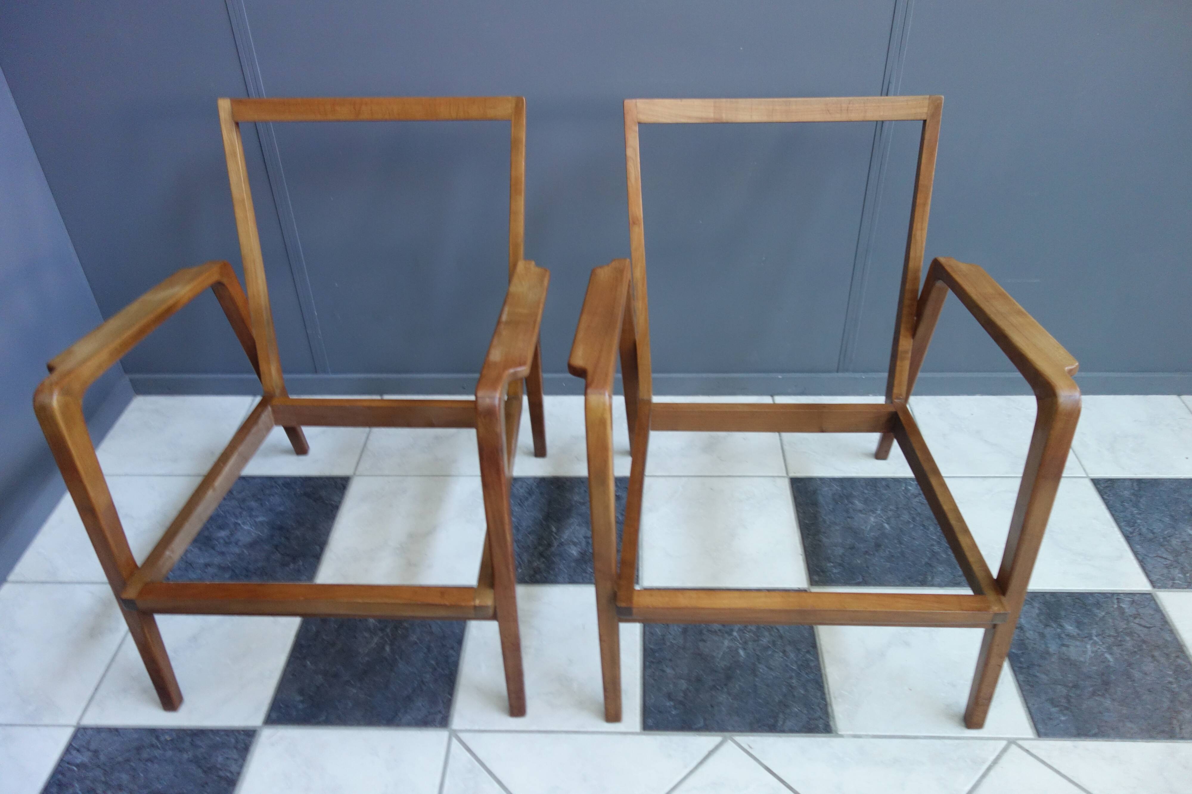 Fauteuil Knoll Antimot bleues années 1960